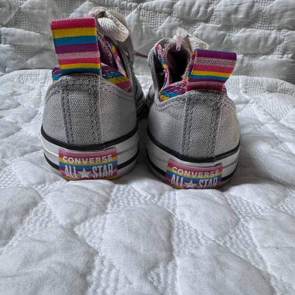 Converse All Star Rainbow Double Tongue Sneakers - Picture 3 of 8